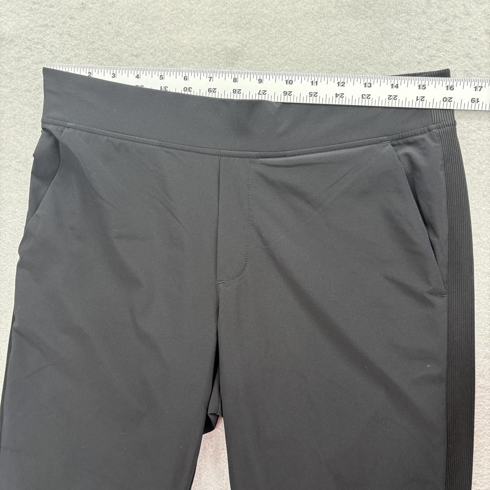 Athleta Brooklyn Ankle Womens Pants 6 Black Featherweight Stretch UPF 40+ Travel - Picture 2 of 10